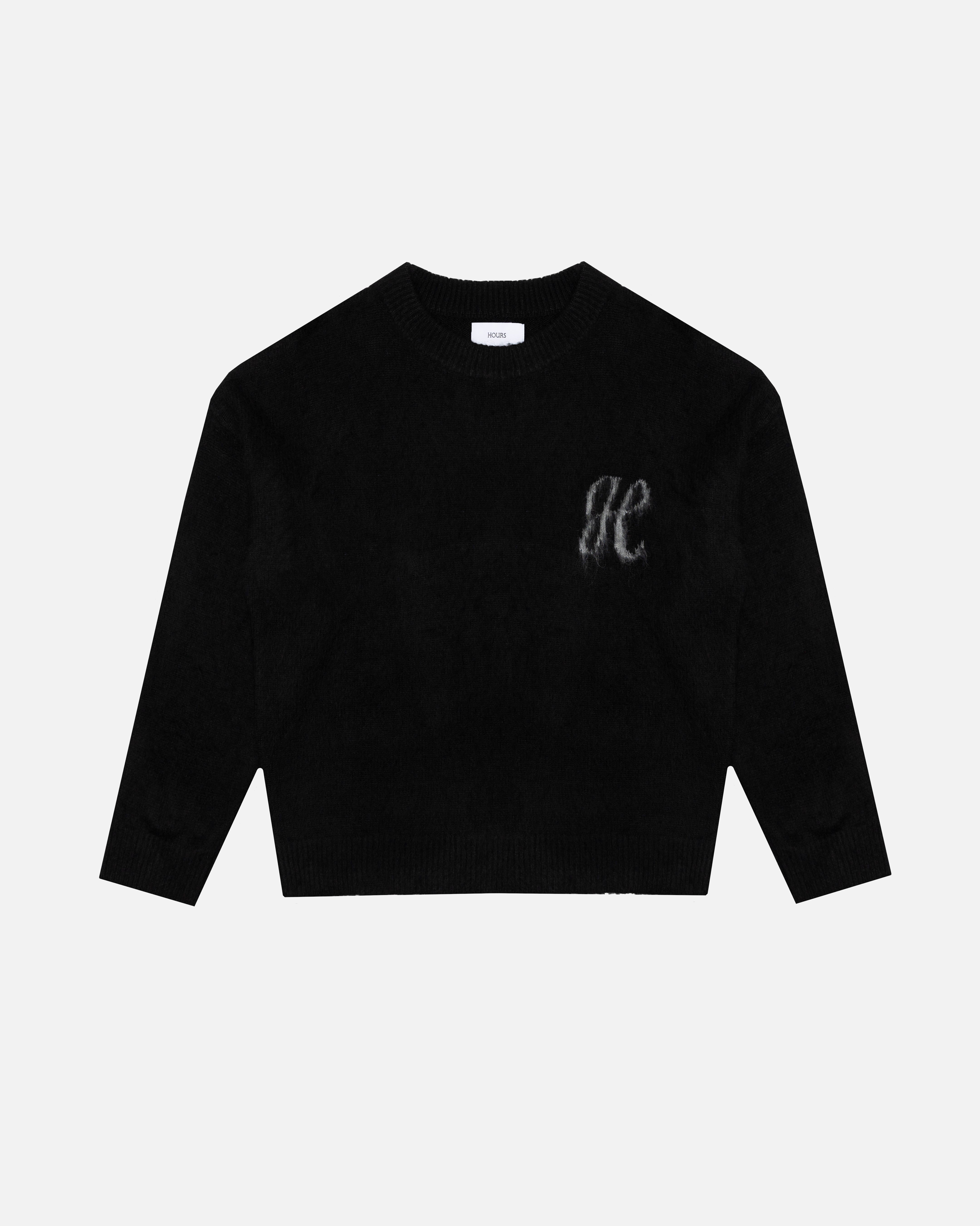 Signature Mohair Sweater - Black – Hours
