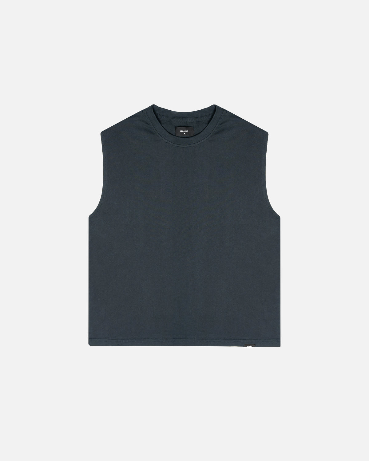 Cropped Tank Top - Washed Black