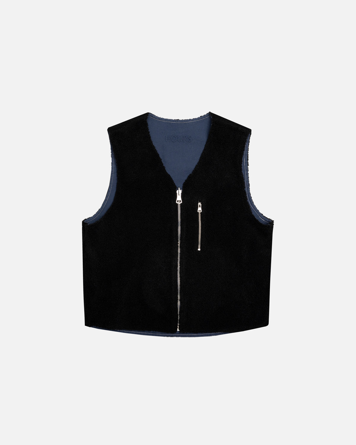 Reversible Workwear Vest - Washed Blue