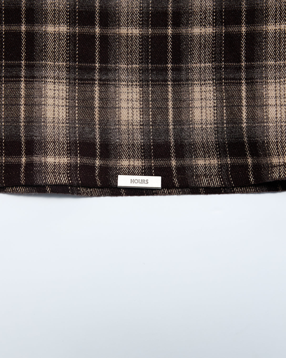 Cropped Flannel - Brown