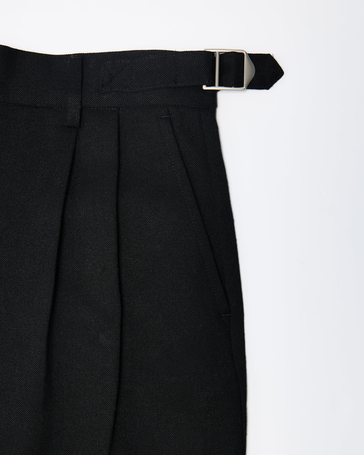 Pleated Pants - Black
