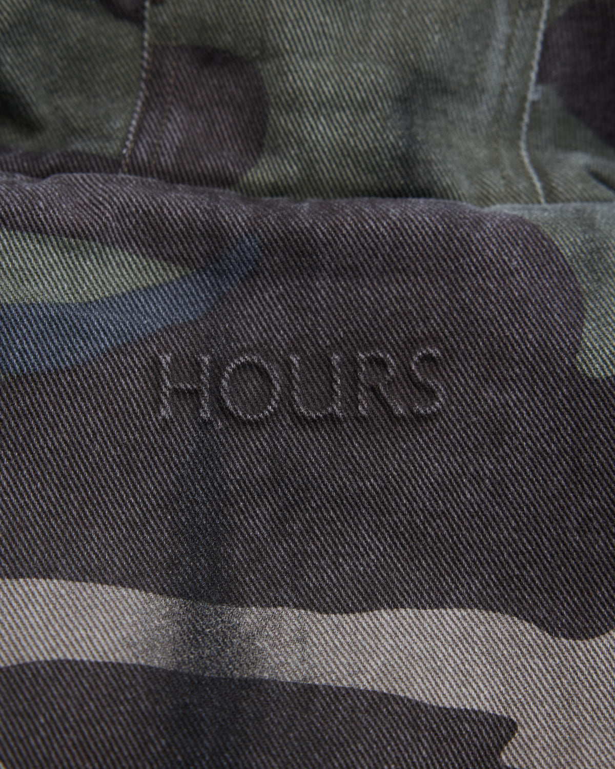 Hooded Canvas Jacket - Camo