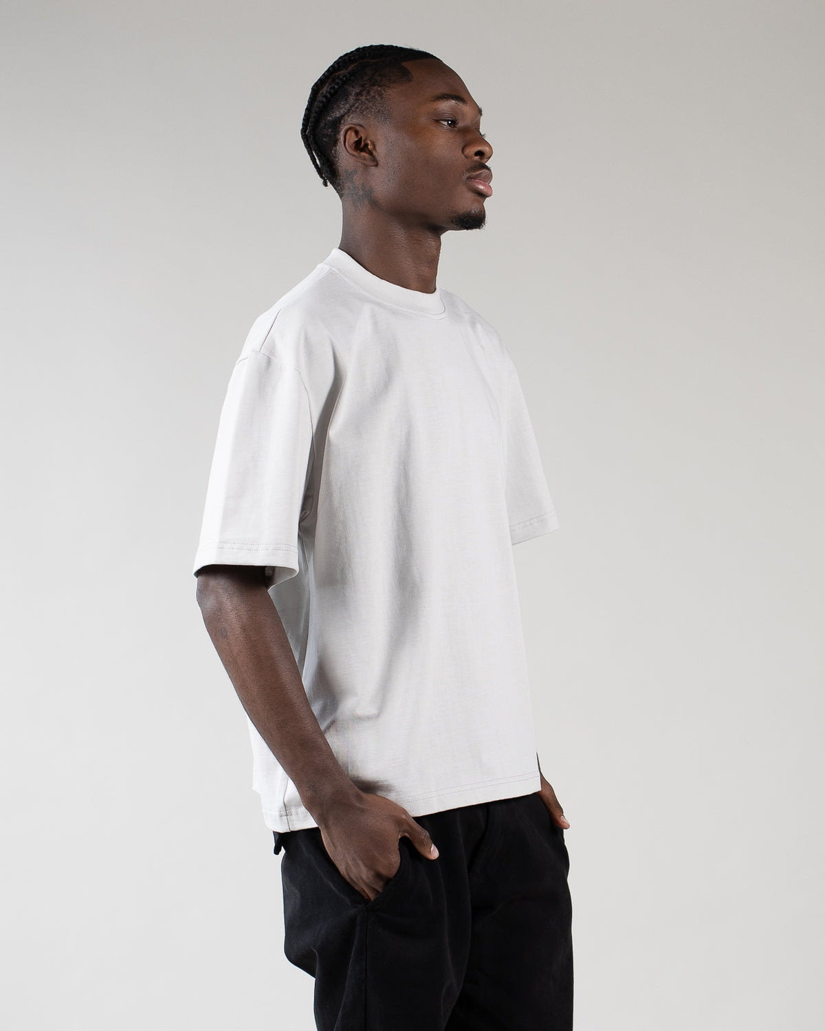 Cropped T-Shirt - Stone
