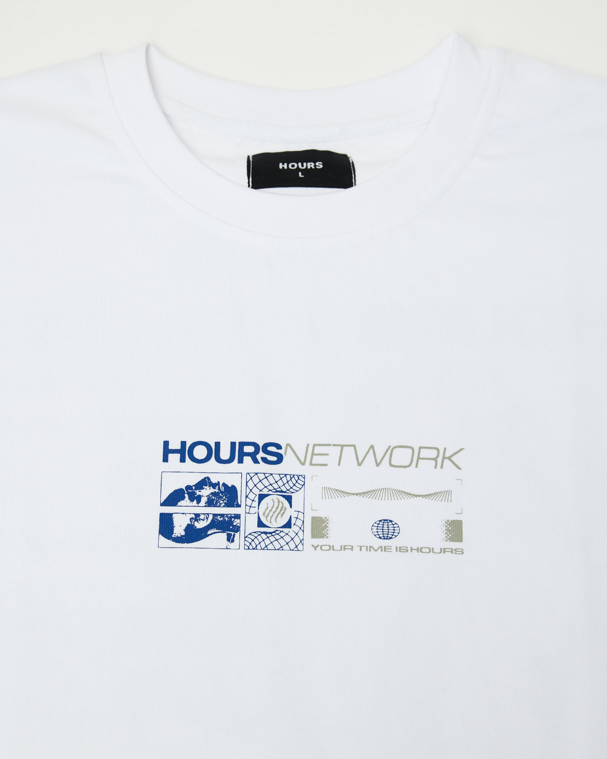 Hours Network T-Shirt - White