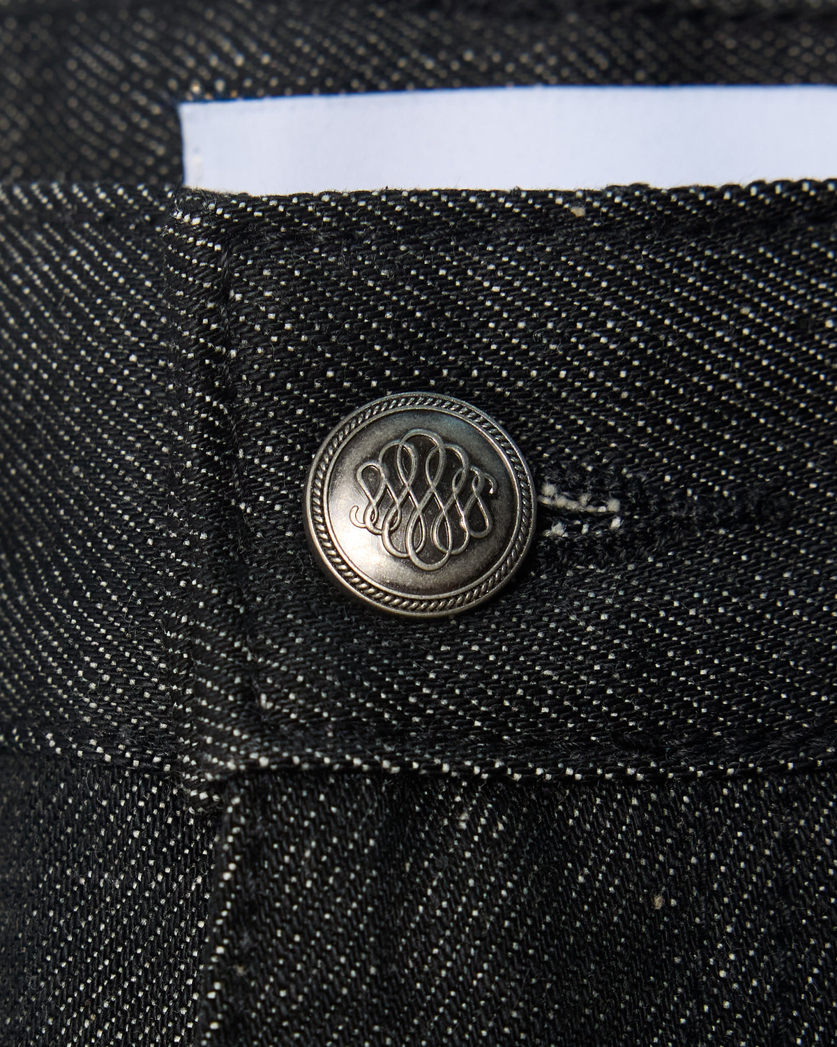 Baggy Raw Denim - Black