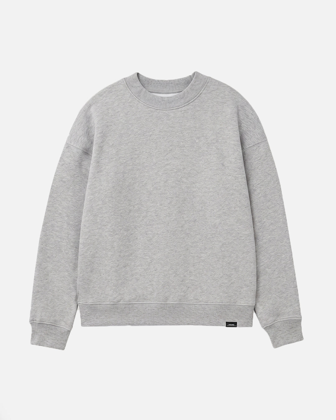 Drop Shoulder Crewneck - Grey