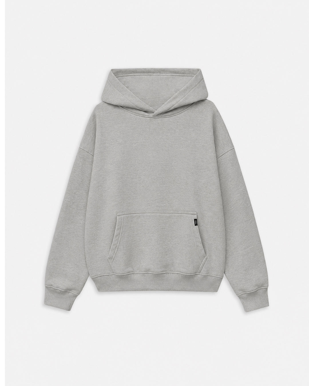Drop Shoulder Hoodie - Grey