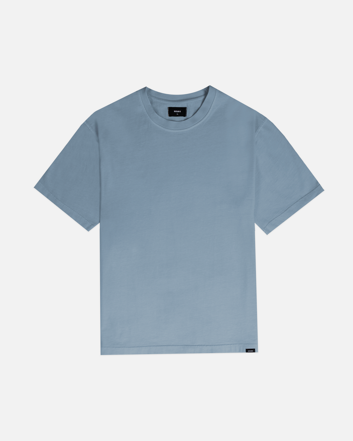 Drop Shoulder T-Shirt - Vintage Blue