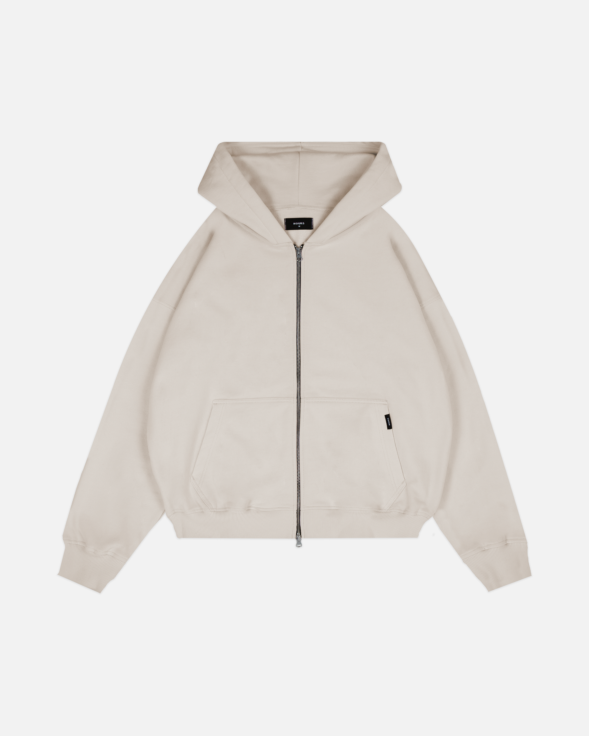 最終値下げ VAULTROOM ZIP HOODIE / LIGHT BEIGE Drop Shoulder Zip Hoodie - Desert – Hours
