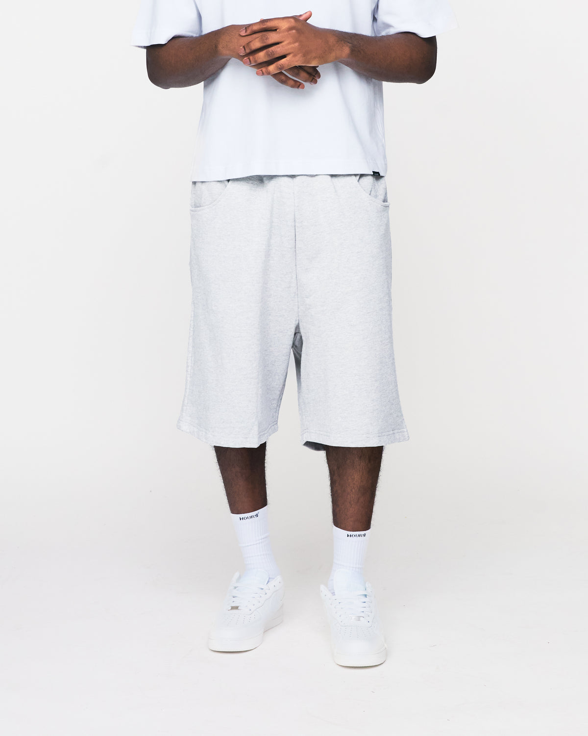 Baggy Sweatshorts - Ash