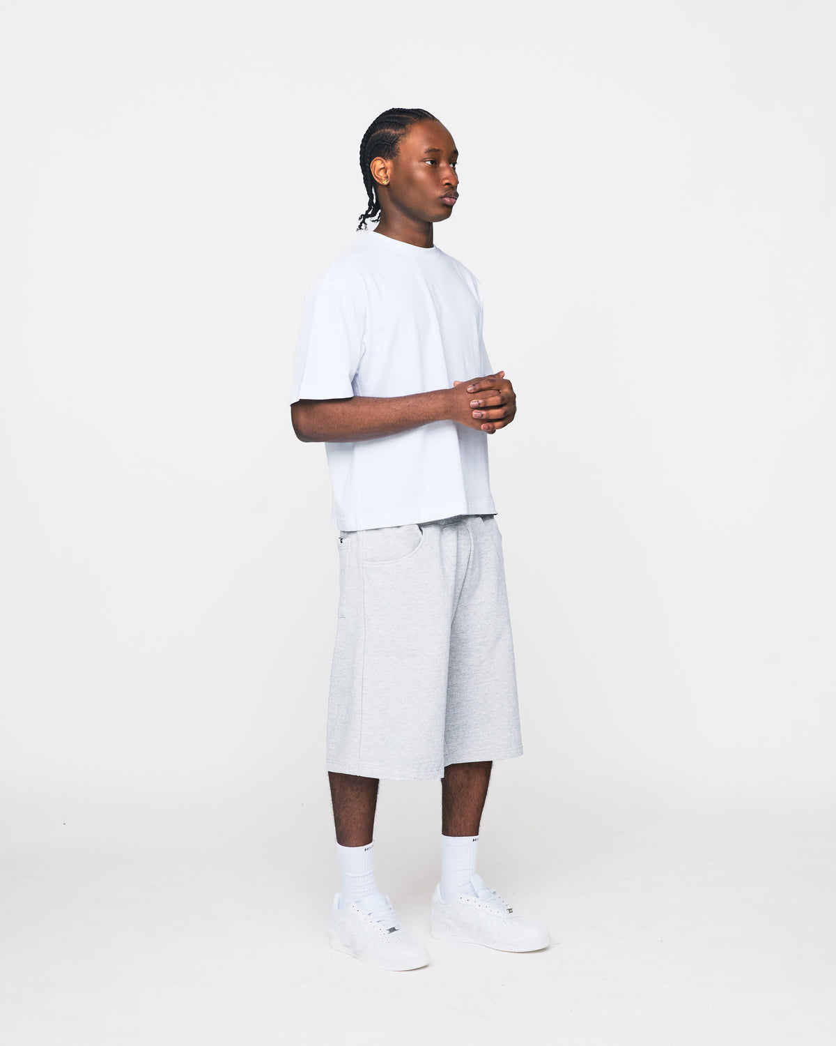 Baggy Sweatshorts - Ash