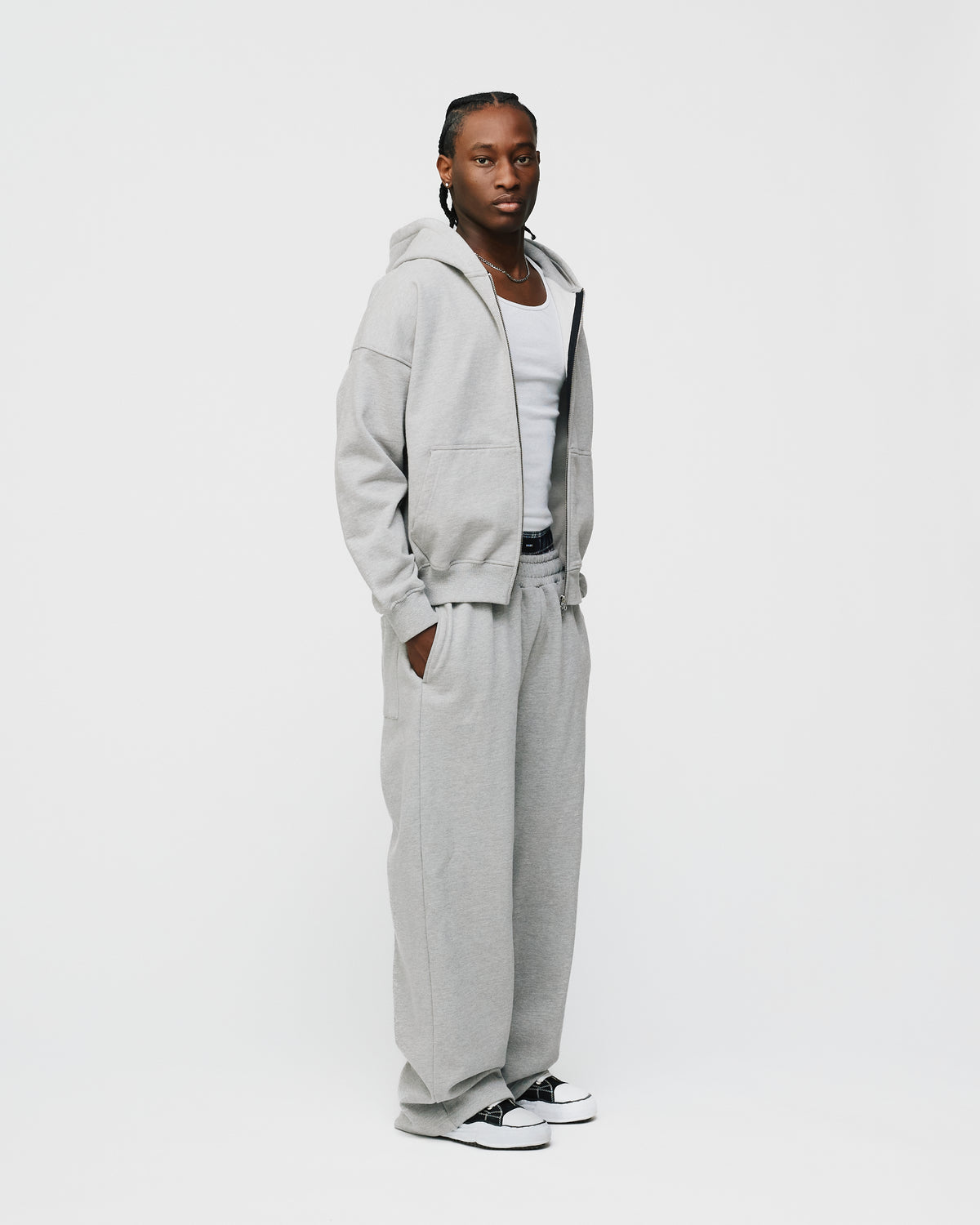 Boxer Sweatpants - Grey
