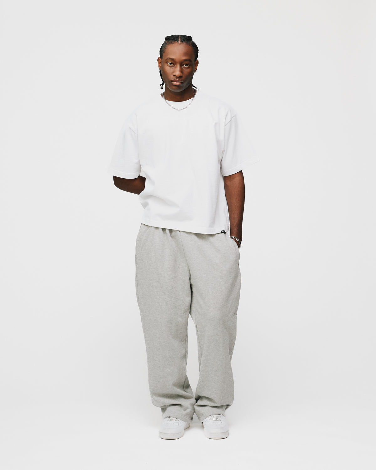 Cropped T-Shirt - White