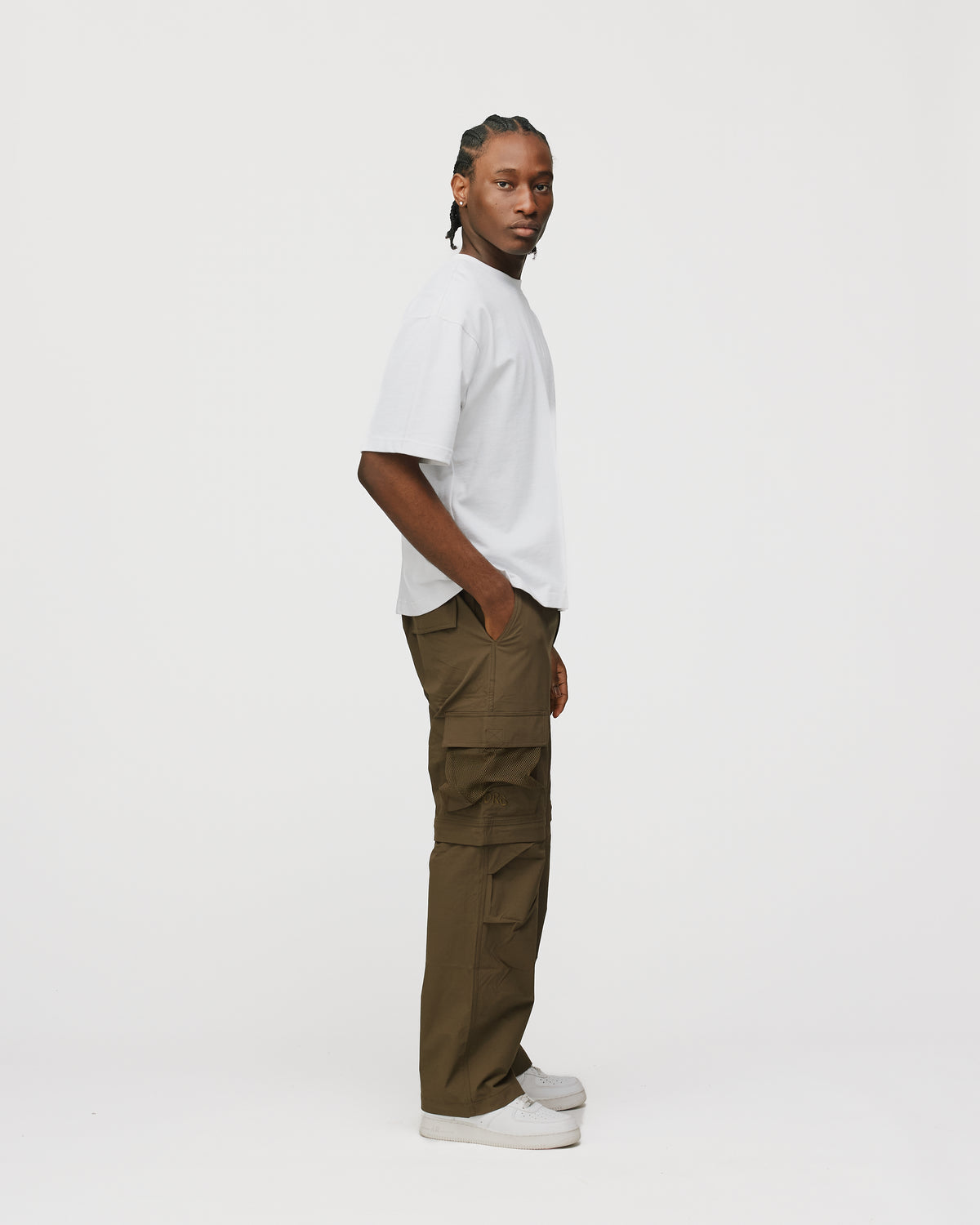 Convertible Cargo Pant - Brown