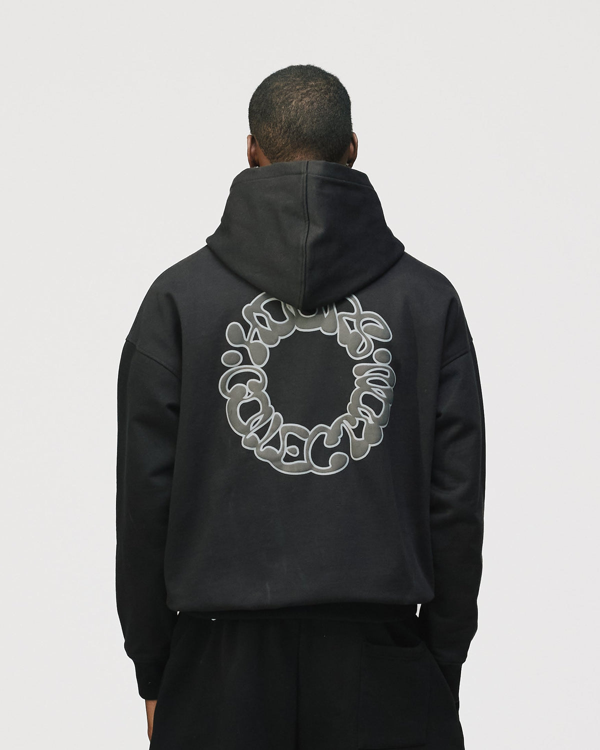 Graffiti Hoodie - Black
