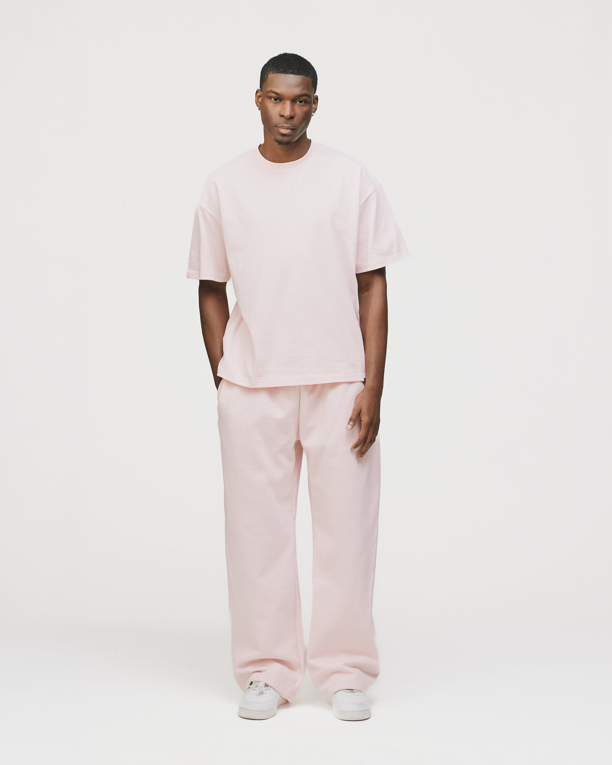 Cropped T-Shirt - Blush