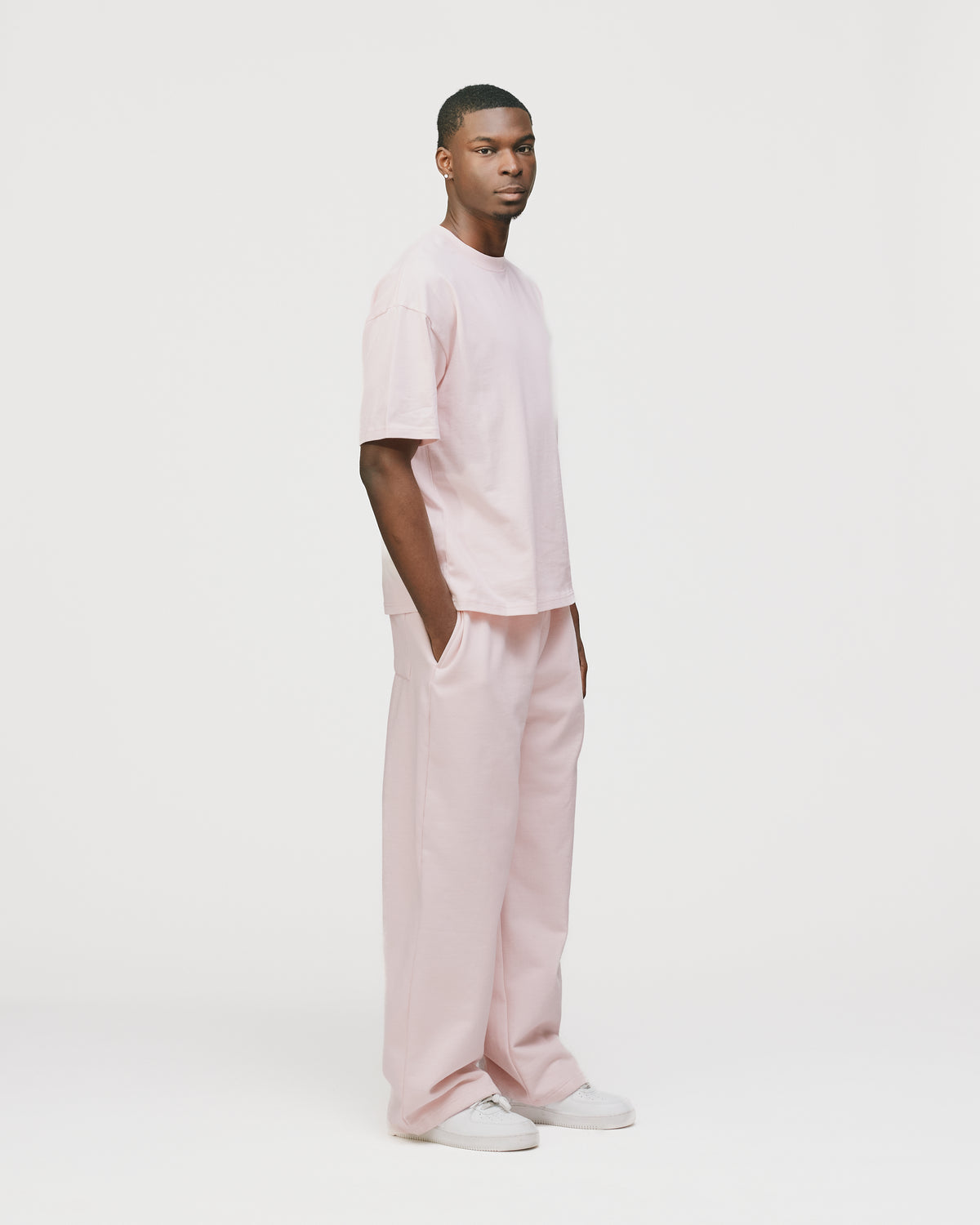 Cropped T-Shirt - Blush