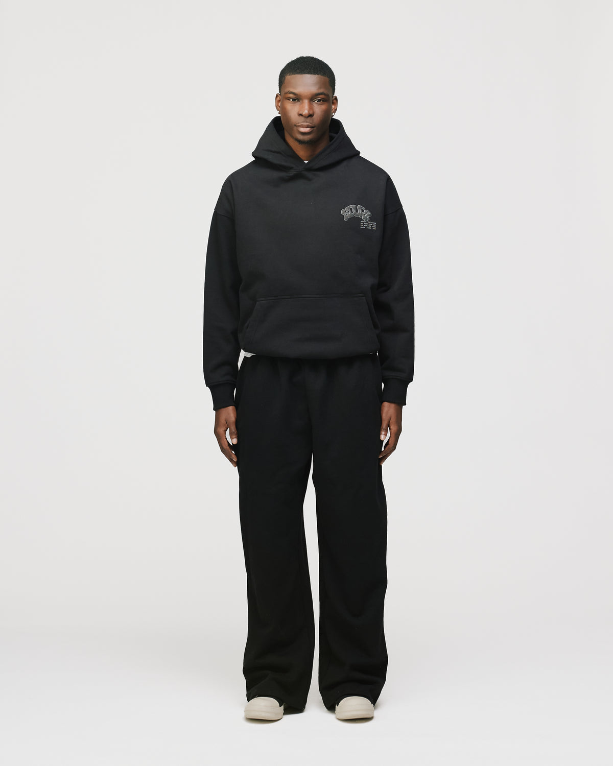 Graffiti Hoodie - Black