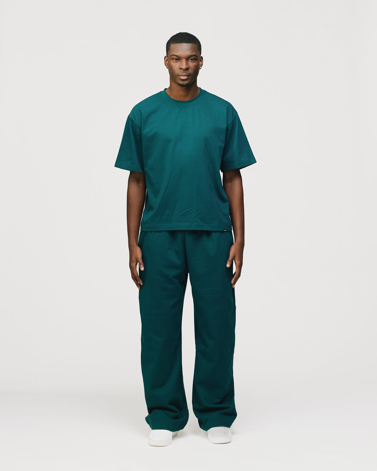 Drop Shoulder T-Shirt - Teal