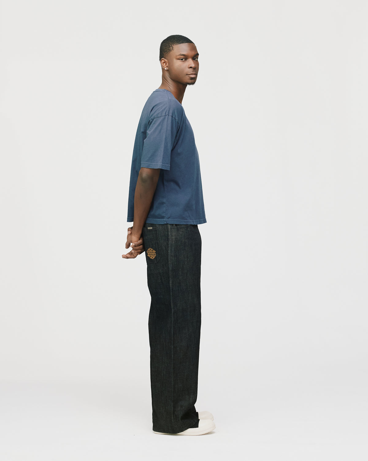 Baby T-Shirt - Washed Navy