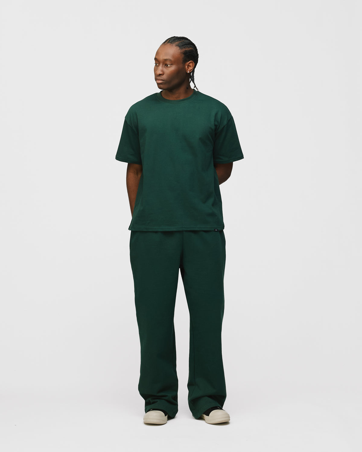Baggy Sweatpants - Forest Green
