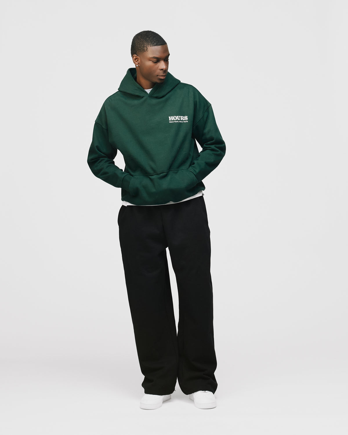 The World is Yours Hoodie - Forest Green
