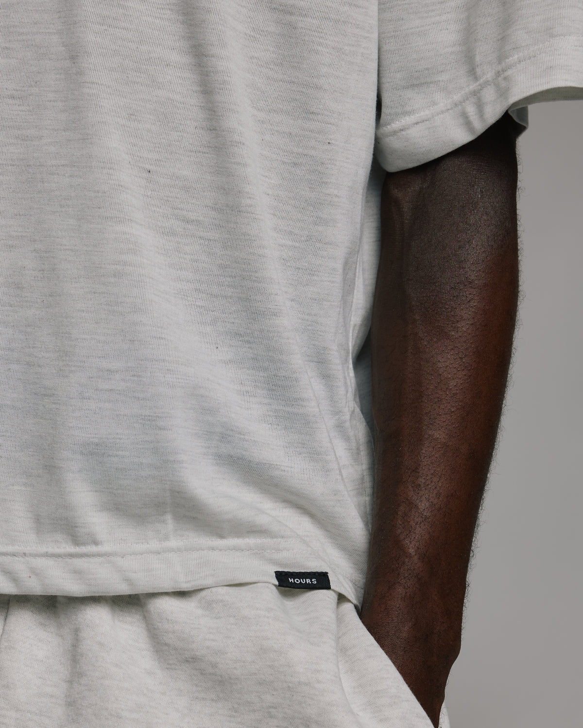 Cropped T-Shirt - Ash