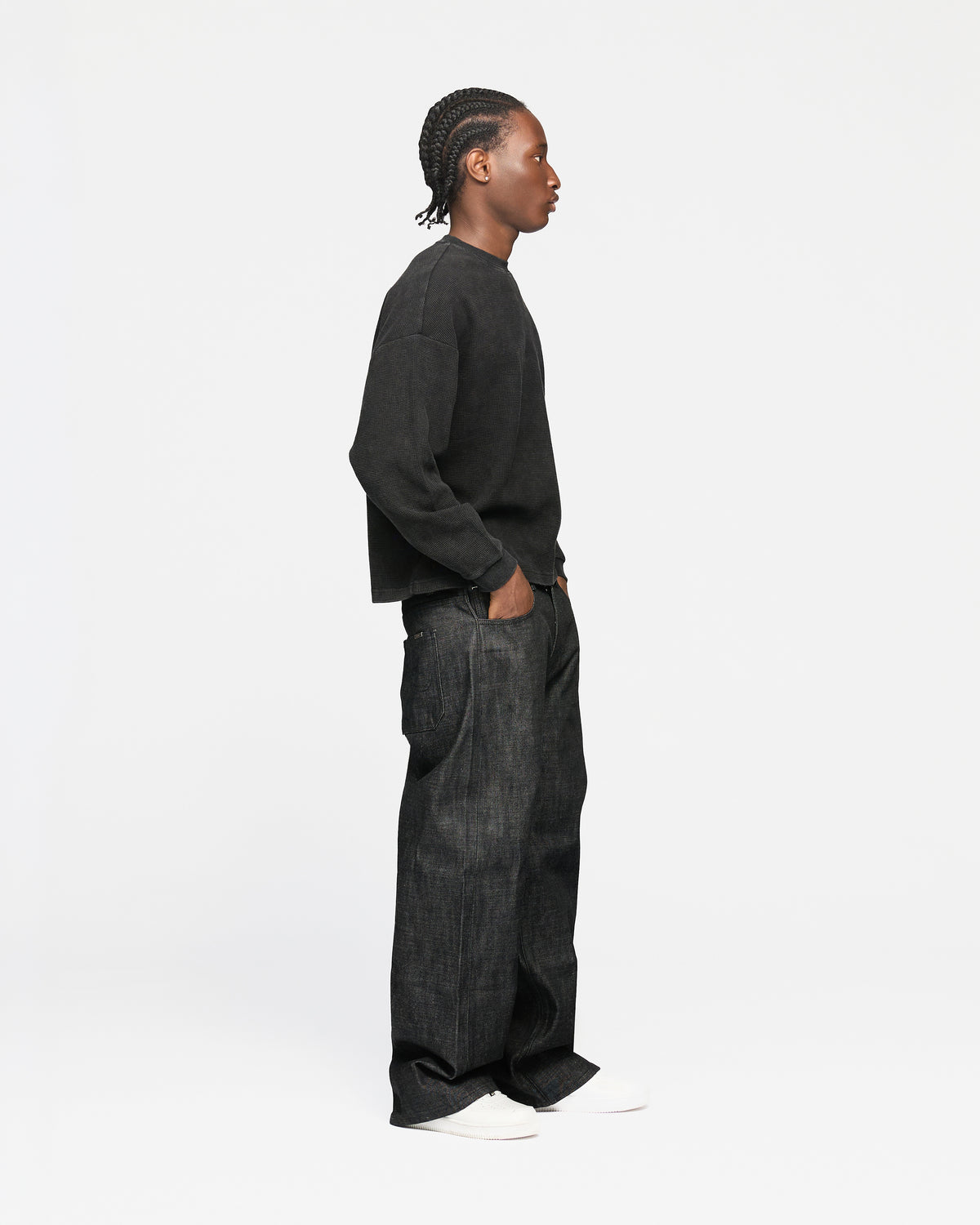 Thermal Long Sleeve - Washed Black