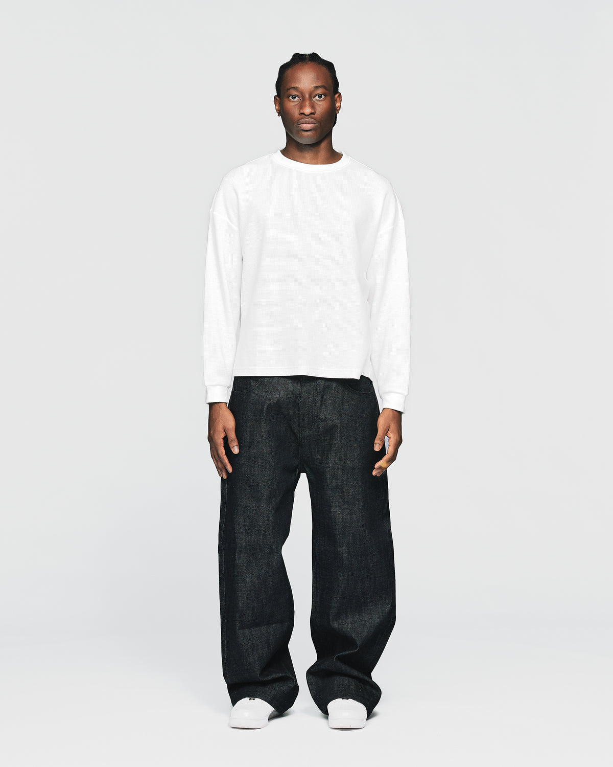 Thermal Long Sleeve - Washed White