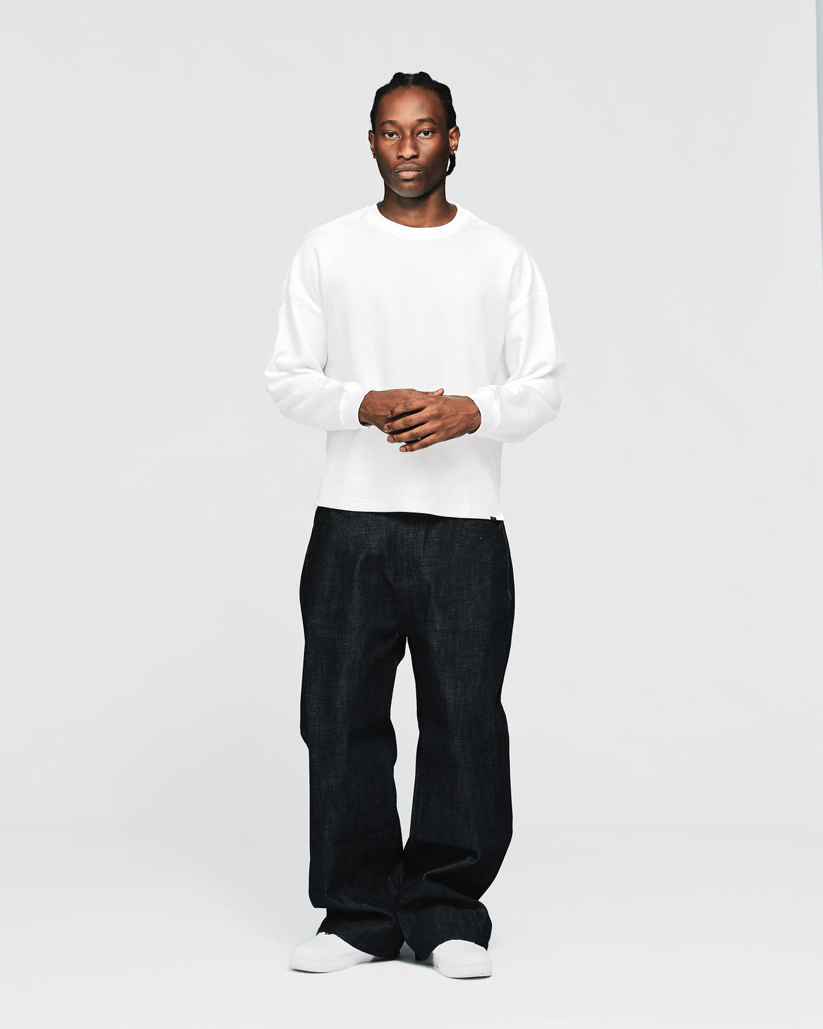 Thermal Long Sleeve - Washed White