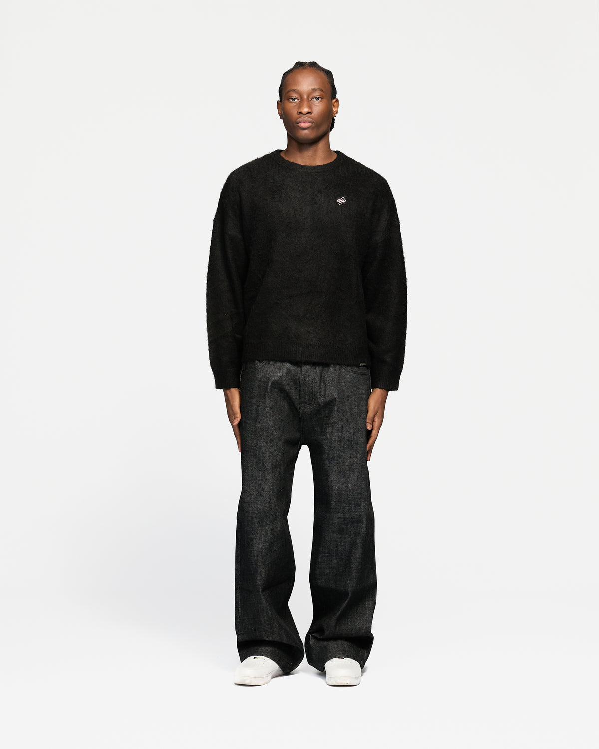 Signature Mohair Sweater - Black