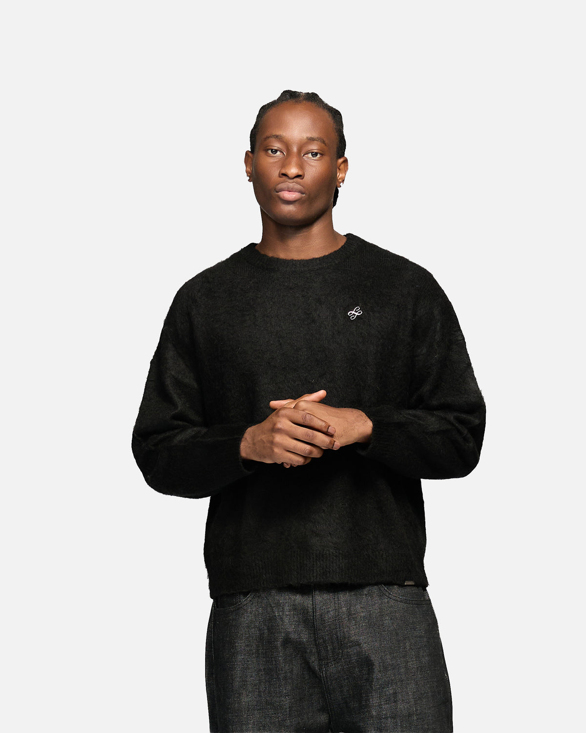 Signature Mohair Sweater - Black
