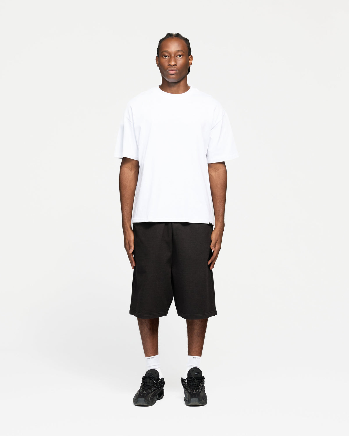 Baggy Sweatshorts - Black