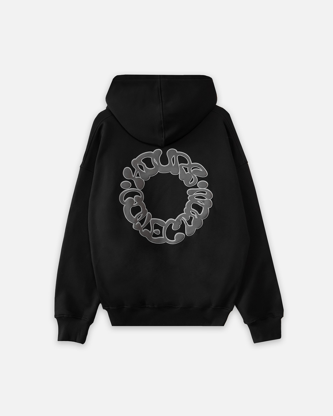 Graffiti Hoodie Black Hours