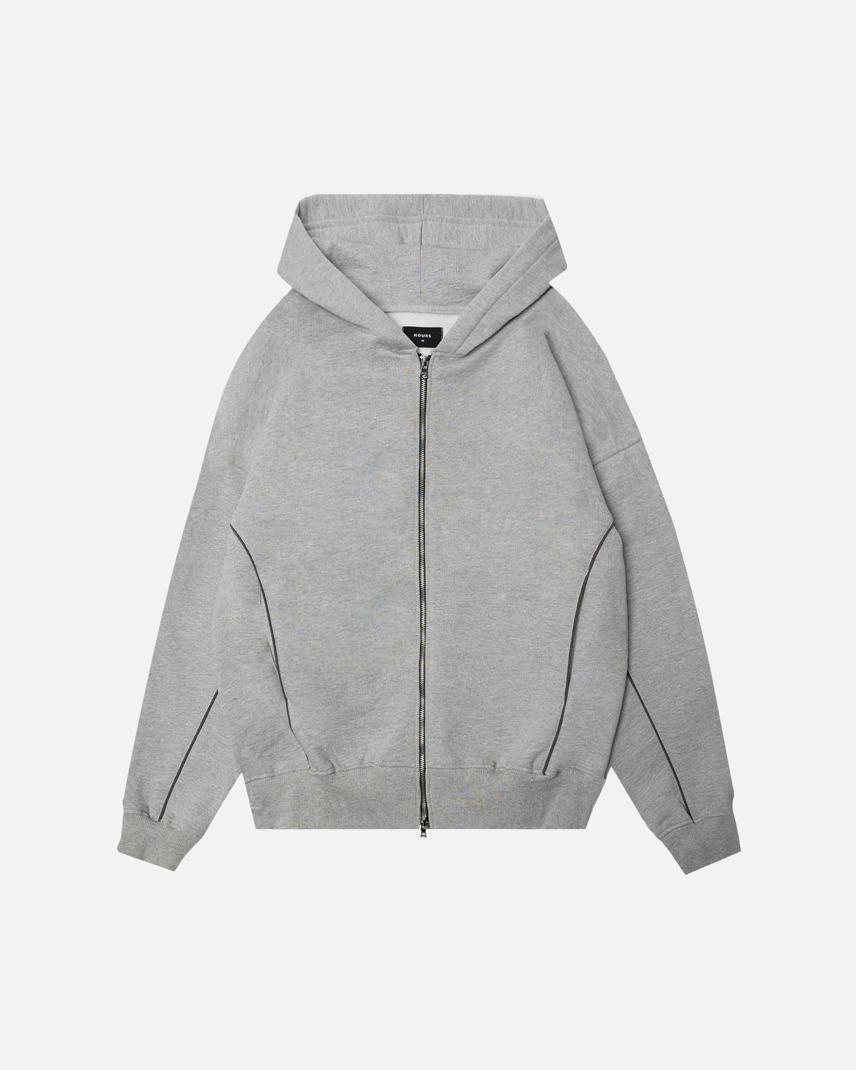 Arc Zip Hoodie - Grey