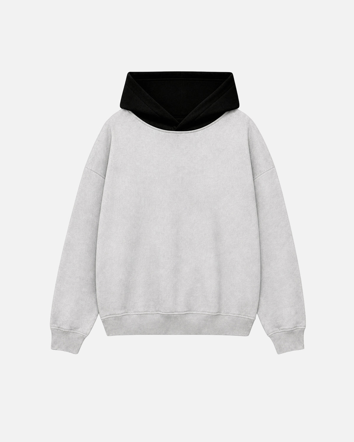 Two-Tone Hoodie - Grey
