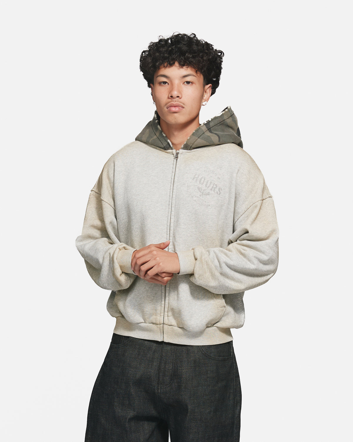 Signature Zip Hoodie - Camo