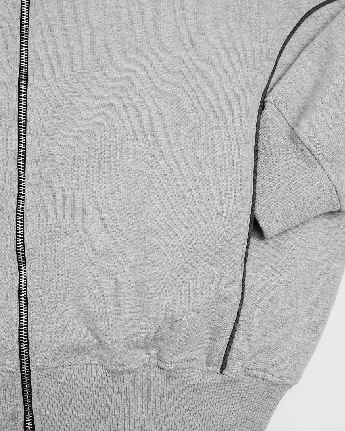 Arc Zip Hoodie - Grey