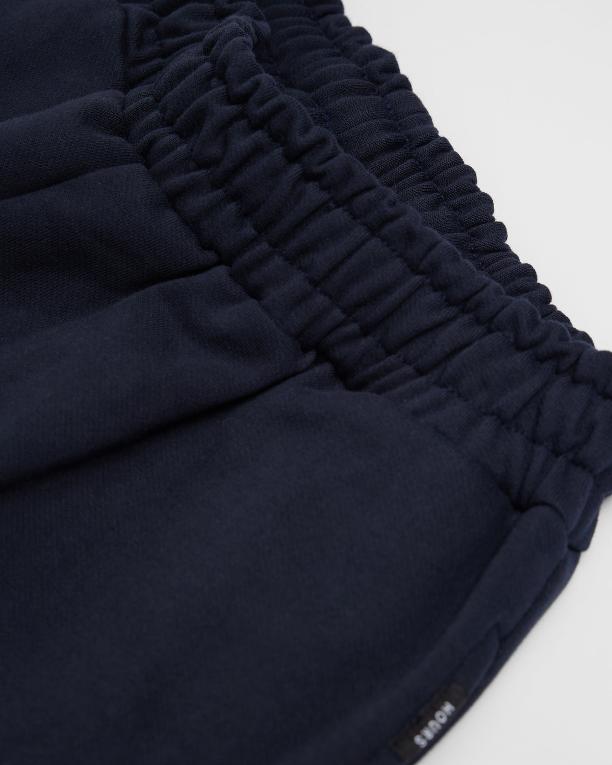 Open Bottom Sweatpants - Navy