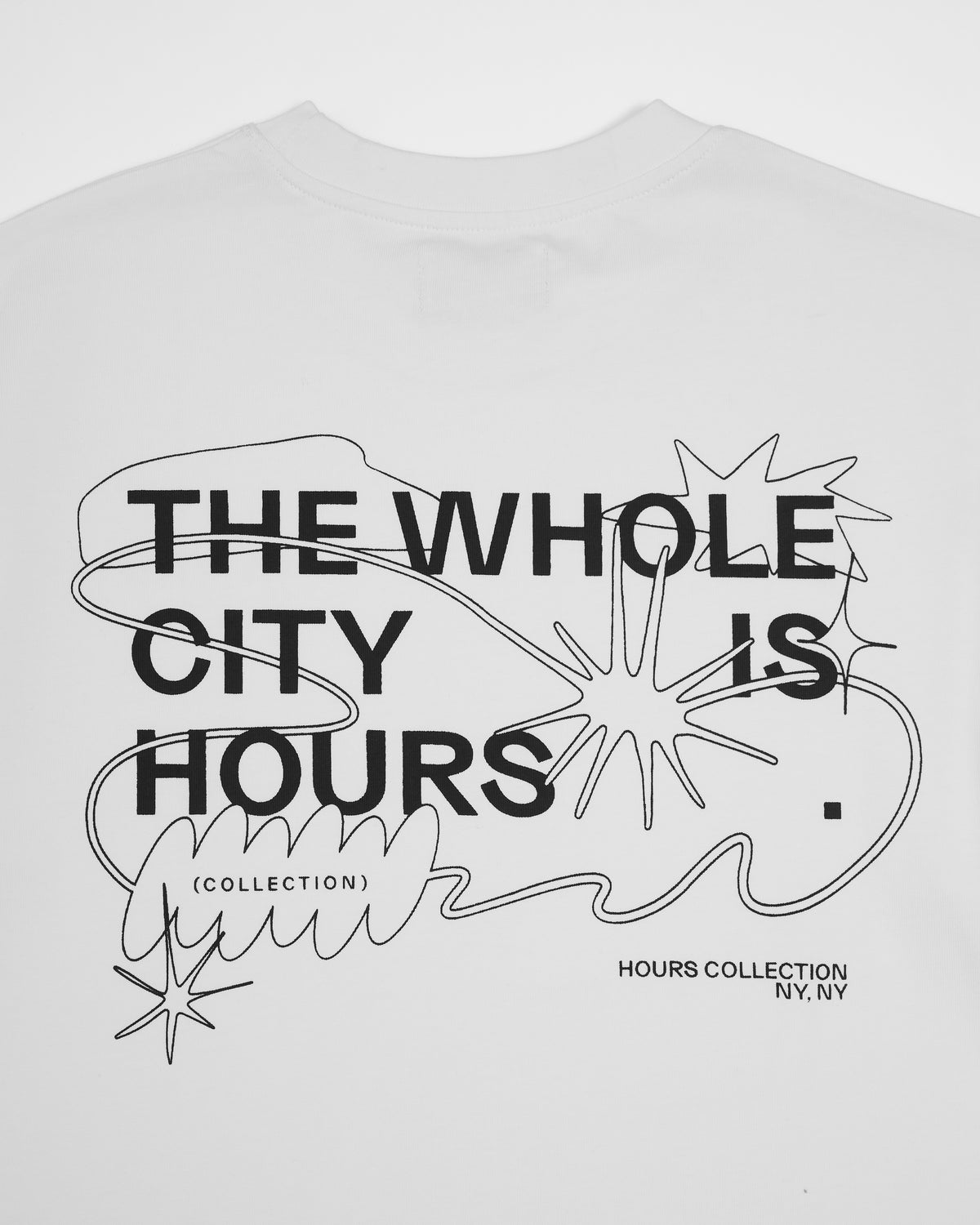 City is Hours T-Shirt - White