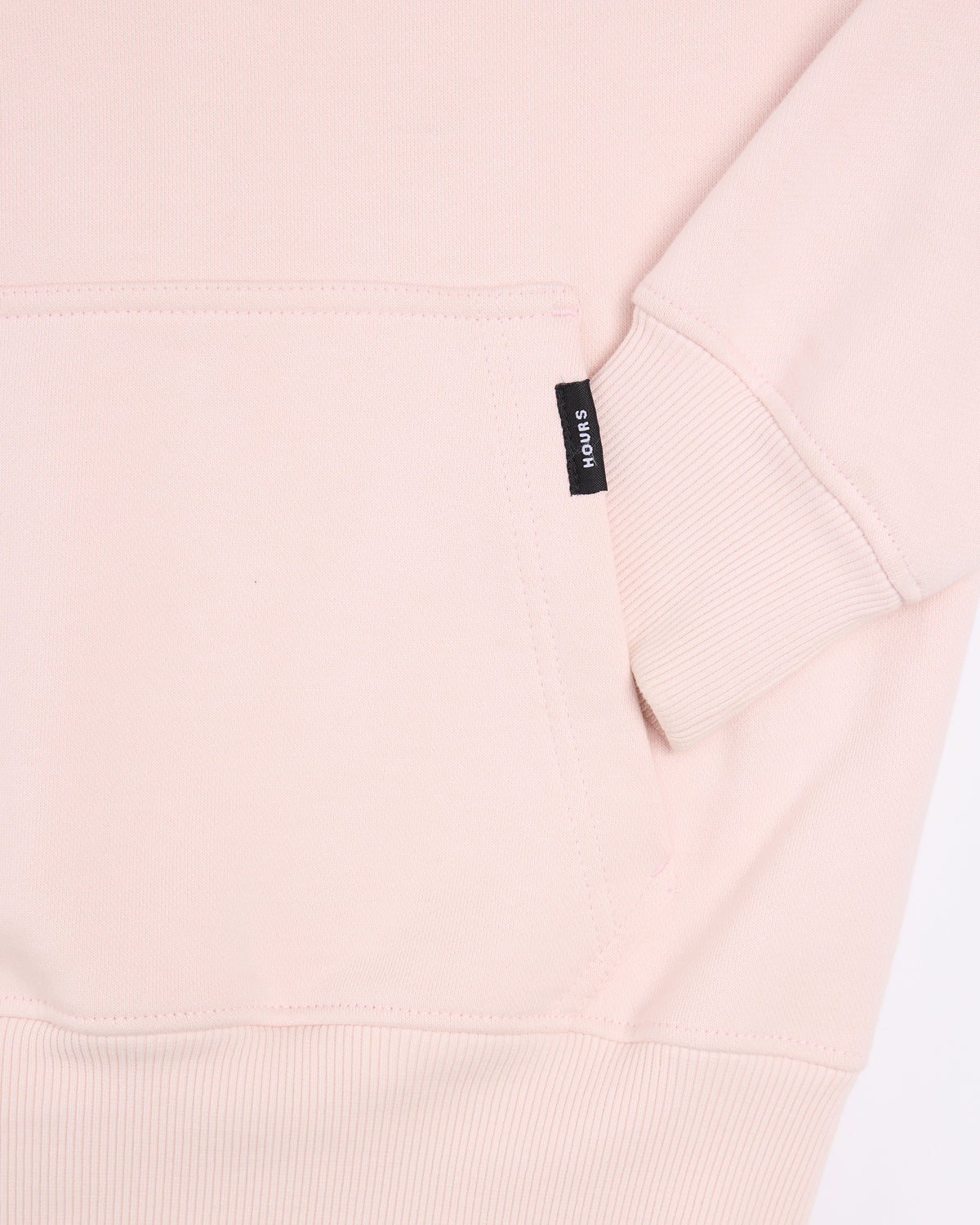 Drop Shoulder Hoodie - Blush