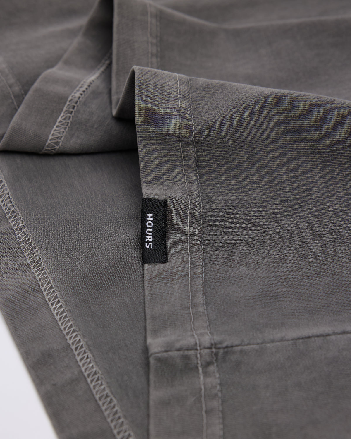 Drop Shoulder T-Shirt - Vintage Grey