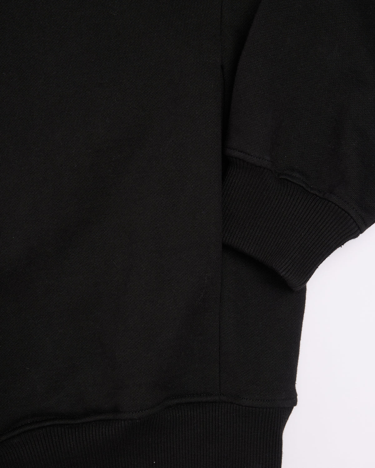Two-Tone Hoodie - Black