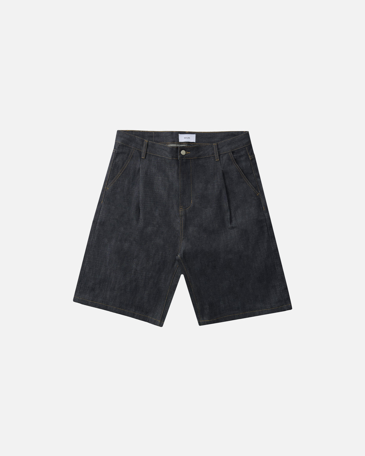 Raw Denim Shorts - Indigo