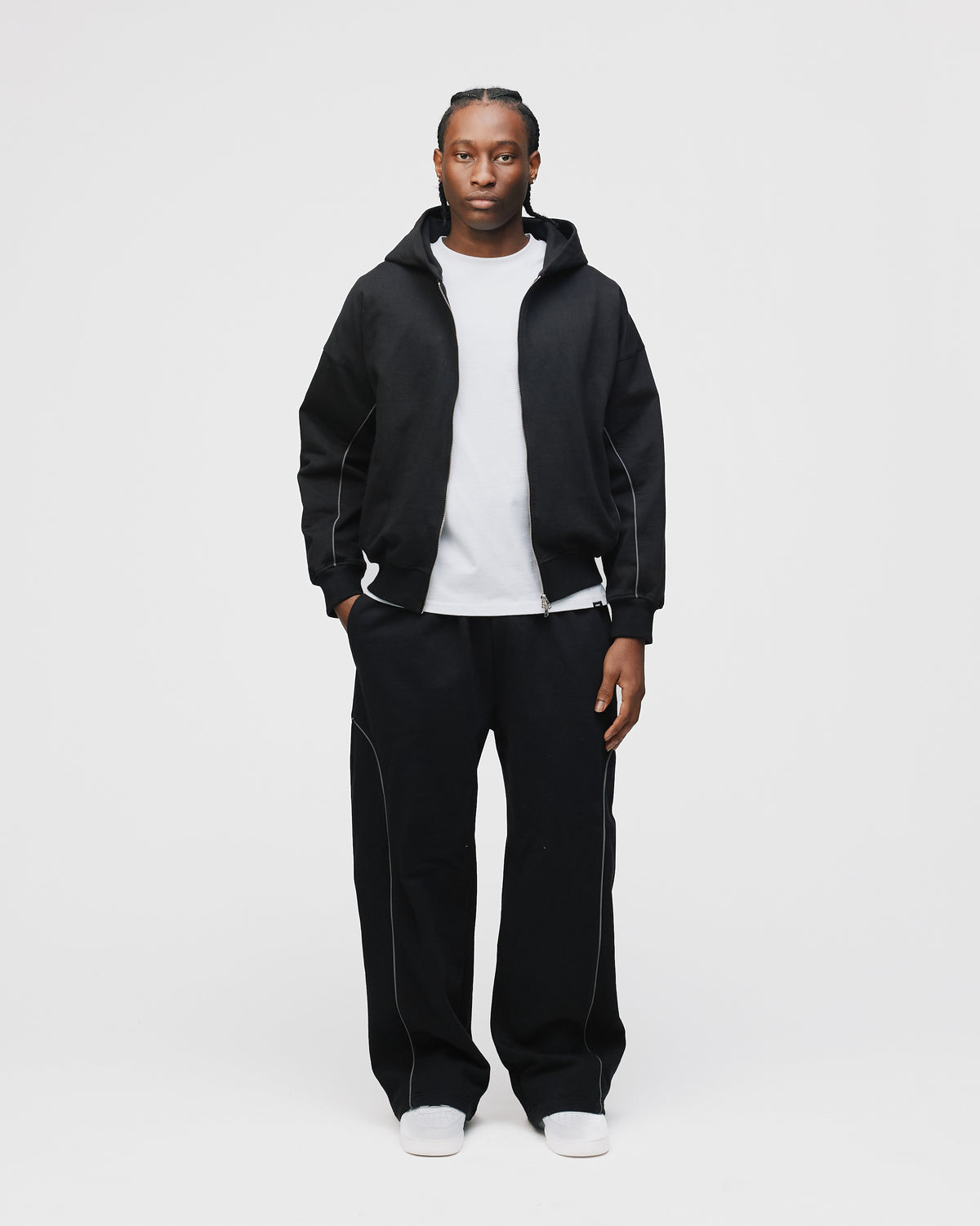 Arc Baggy Sweatpants - Black