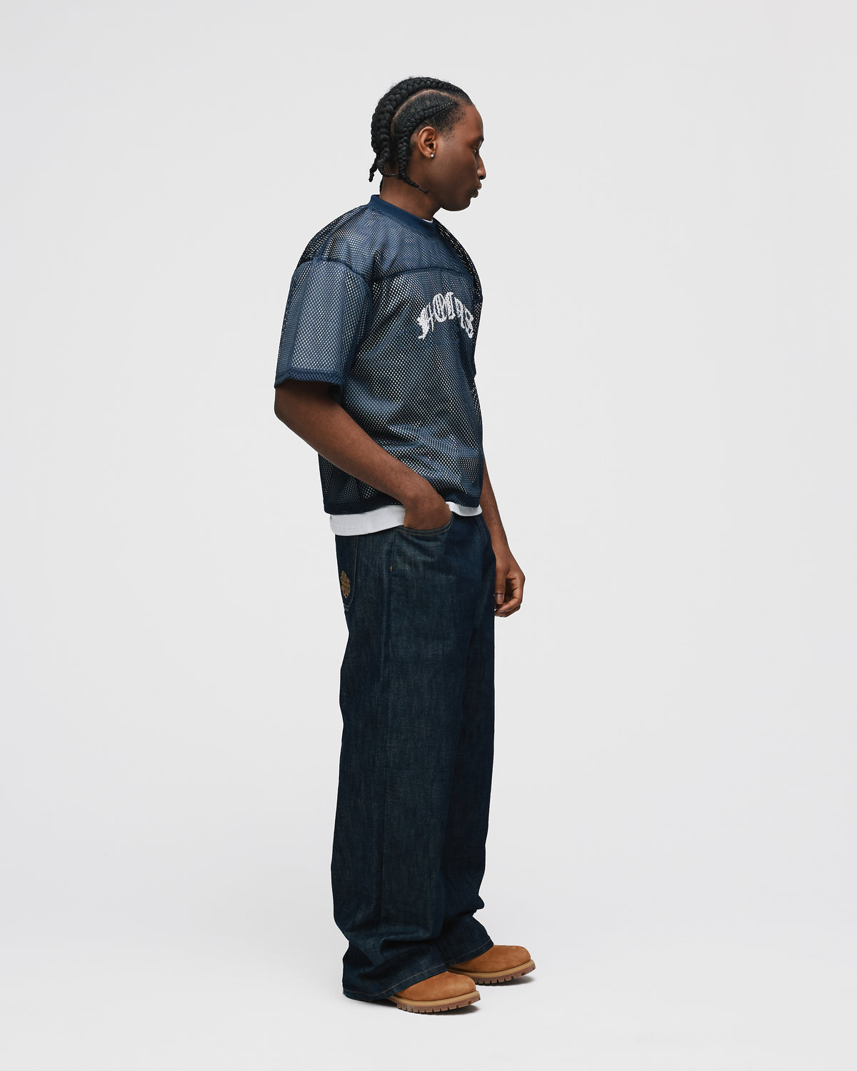 Mesh Jersey - Navy