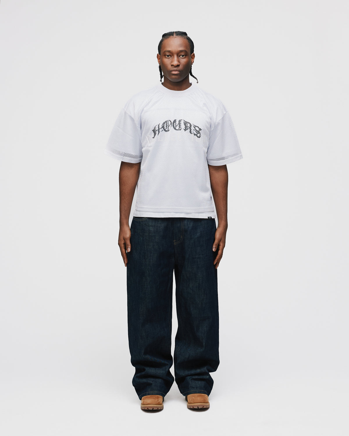 Mesh Jersey - White