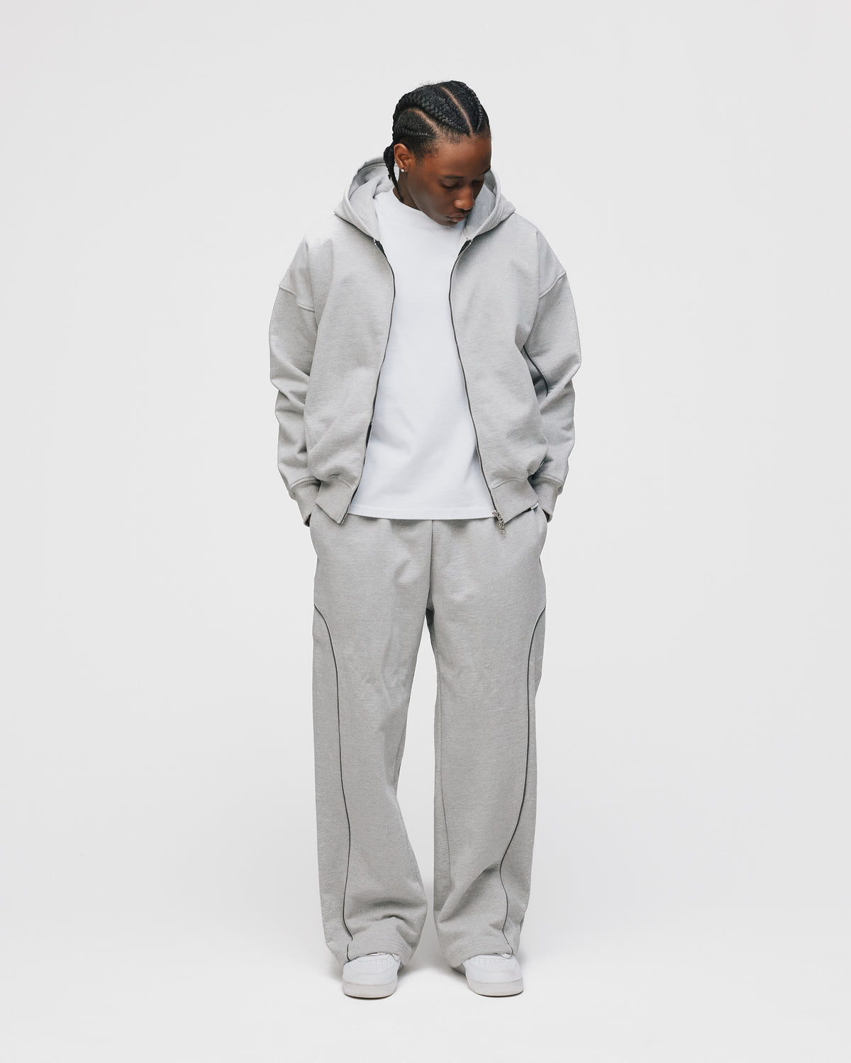 Arc Baggy Sweatpants - Grey