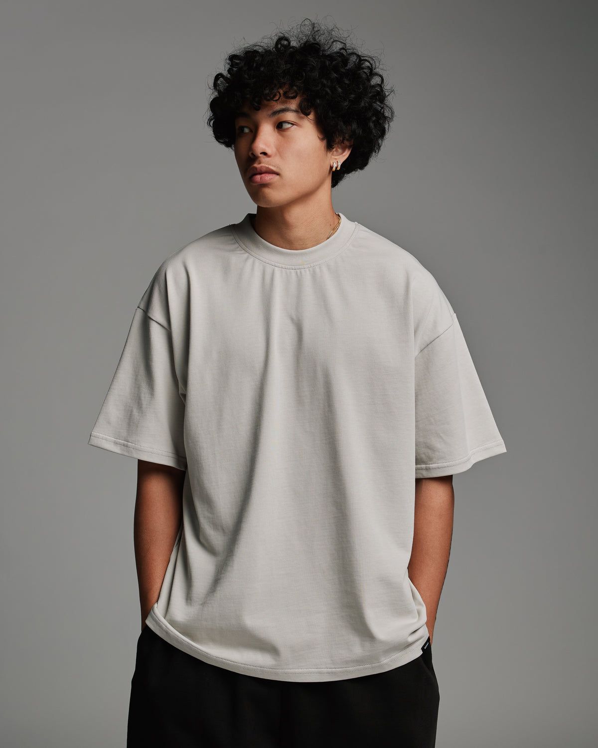 Drop Shoulder T-Shirt - Desert