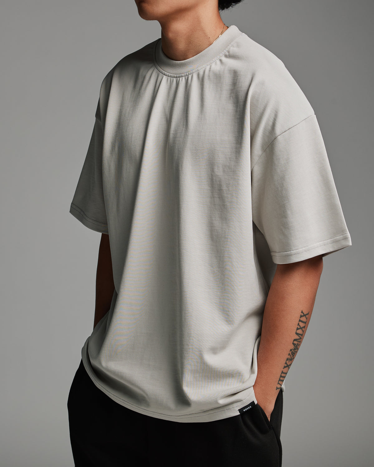 Drop Shoulder T-Shirt - Desert